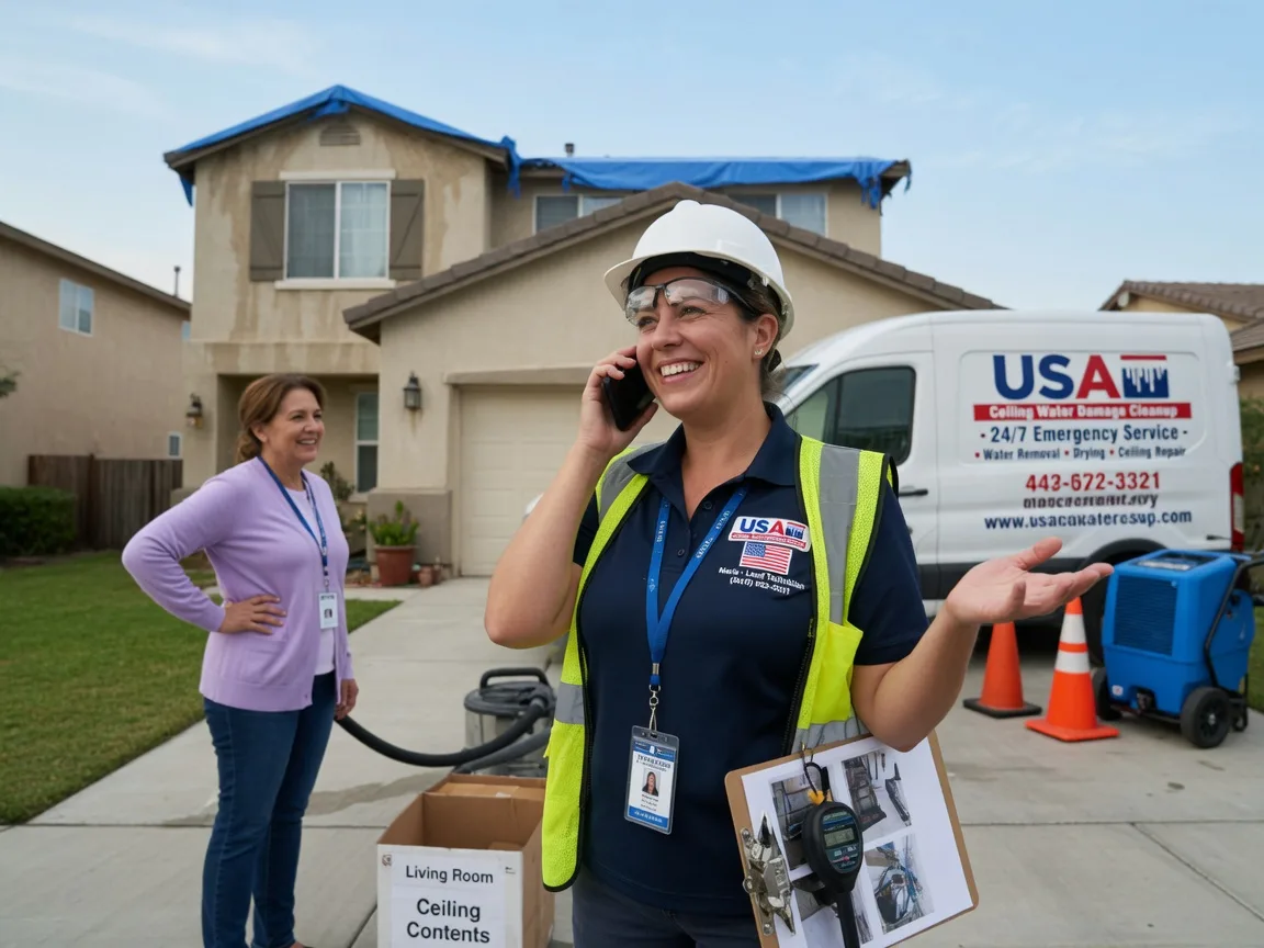 Ceiling Water Damage Restoration Mascot, VA FAQs